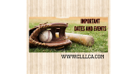 Important Upcoming Dates!
