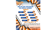 2025 Fall Ball Registration will open at midnight TONIGHT